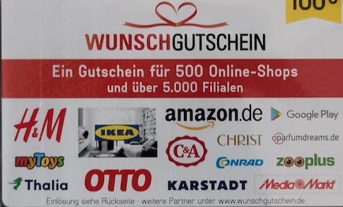 Wunschgutschein